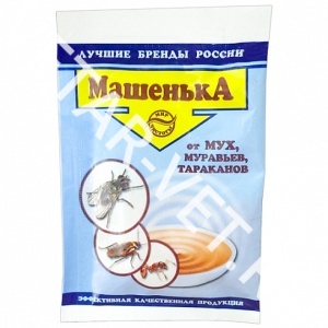 Машенька гранулы от мух, тараканов, муравьев 10 г Машенька гранулы от мух, тараканов, муравьев 10 г
