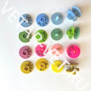 Бирка д/МРС круглая с номером (ПУУМ) Бирка д/МРС круглая с номером (ПУУМ)