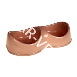 Миска Бисквит пластик двойная ,2*0,2 л Бежевая Triol Миска Бисквит пластик двойная ,2*0,2 л Бежевая Triol